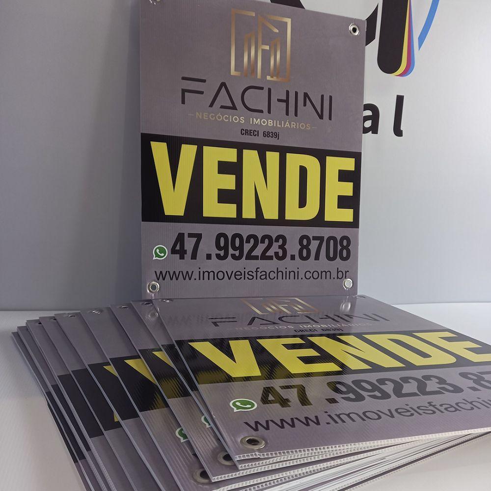 Kit Placas Imobiliárias 40X65 20 Un