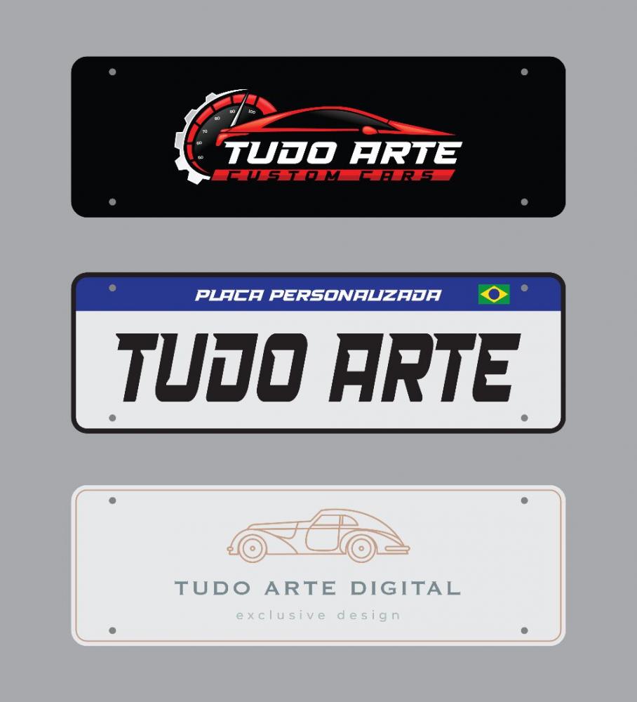 Placa Automotiva Personalizada