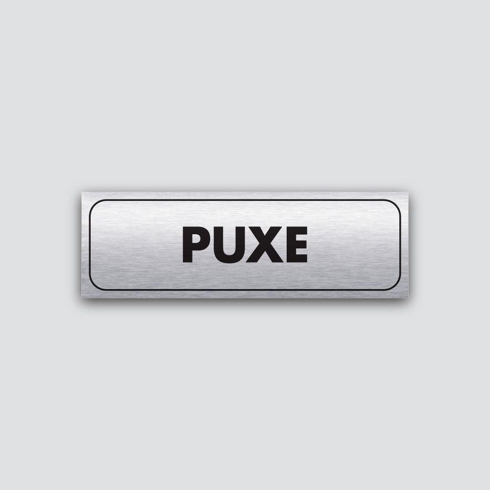 Placa Puxe 200X65Mm