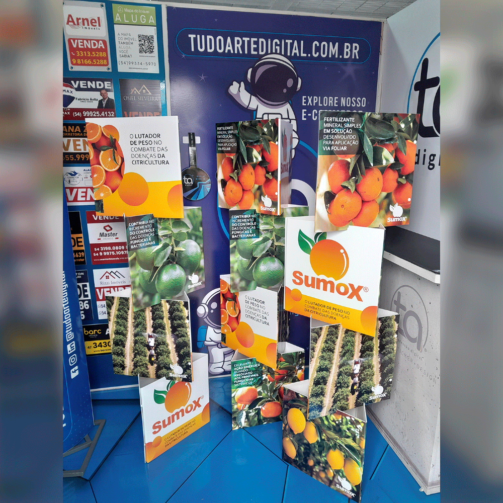 Totem Display Triedro Modular
