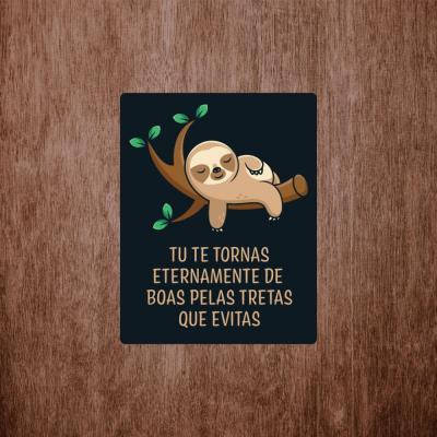 Placa Decorativa Tu Te Torna De Boas 180X230Mm
