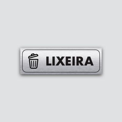 Placa Lixeira 200X65Mm