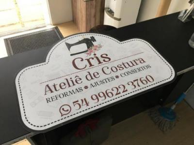 Placa Personalizada Para Portão 50X30Cm