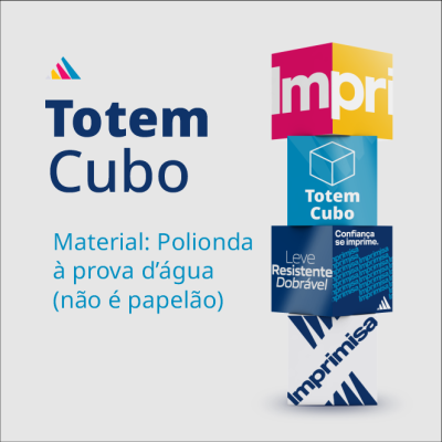 Totem Display Cubo