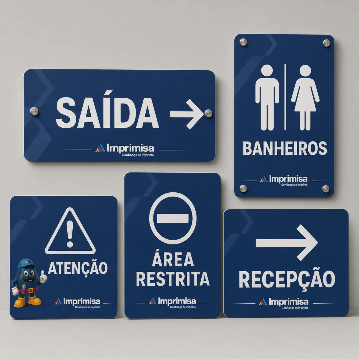 Placas de Sinalização